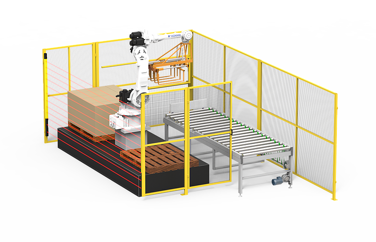 Célula de descarregamento